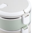 thumbnail image 3 of Caja de Almuerzo Envase Termal Portátil de Caja de Envase de Fiambrera de Acero Inoxidable Envase de Comida(#4) EOTVIA NO, 3 of 4