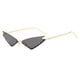 thumbnail image 5 of Gafas de sol Hugo Negro UV400 Gafas de sol del marco del metal de las mujeres, 5 of 6