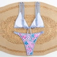 thumbnail image 4 of Womens Floral Bikini Sets High Waisteded Bikini Sets Two Piece Swimsuit for Women Trendy Swim Suits for Women 2026 Beach Pool Party, 4 of 7