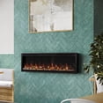thumbnail image 6 of Modern Ember 60" Vibrance Linear Electric Fireplace Crystal Ember Bed- Works with Wi-Fi App, 6 of 8