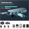 thumbnail image 4 of HUB USB leyfeng para iPad Gris con puerto USB C y HDMI 4K, 4 of 8