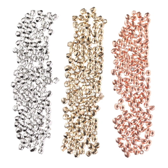 LOLIPPYY 900 Pieces Assorted Color Loose Beads for Jewelry Making and Bracelet Crafting Supplies