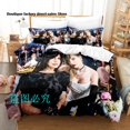 thumbnail image 1 of Ensemble de Literie Hot Lana Del Rey Simple Simple Double Grand Très Grand Ensemble de lit Adulte Enfant Chambre Ensembles de Housse de Couette parure de lit Draps de lit, 1 of 5