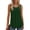 Deep Green, variant on MOYIKO Womens Summer Tank Tops Sleeveless T Shirt Casual Loose Fit Tunic Blouses