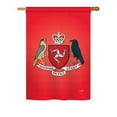 thumbnail image 2 of Breeze Decor 58200 Isle of Man 2-Sided Impression Garden Flag - 13 x 18.5 in., 2 of 2