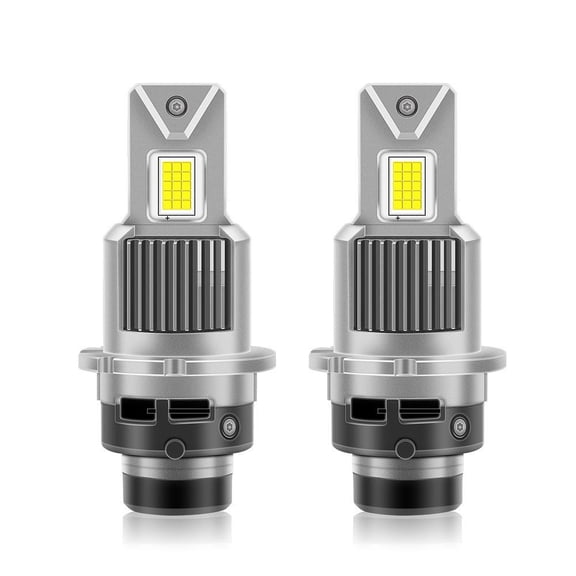 2 pieces D2S D2R D4S D4R LED Headlight Car Auto Bulb Lamp Light Kit 6000K, Super Bright, Easy Installation