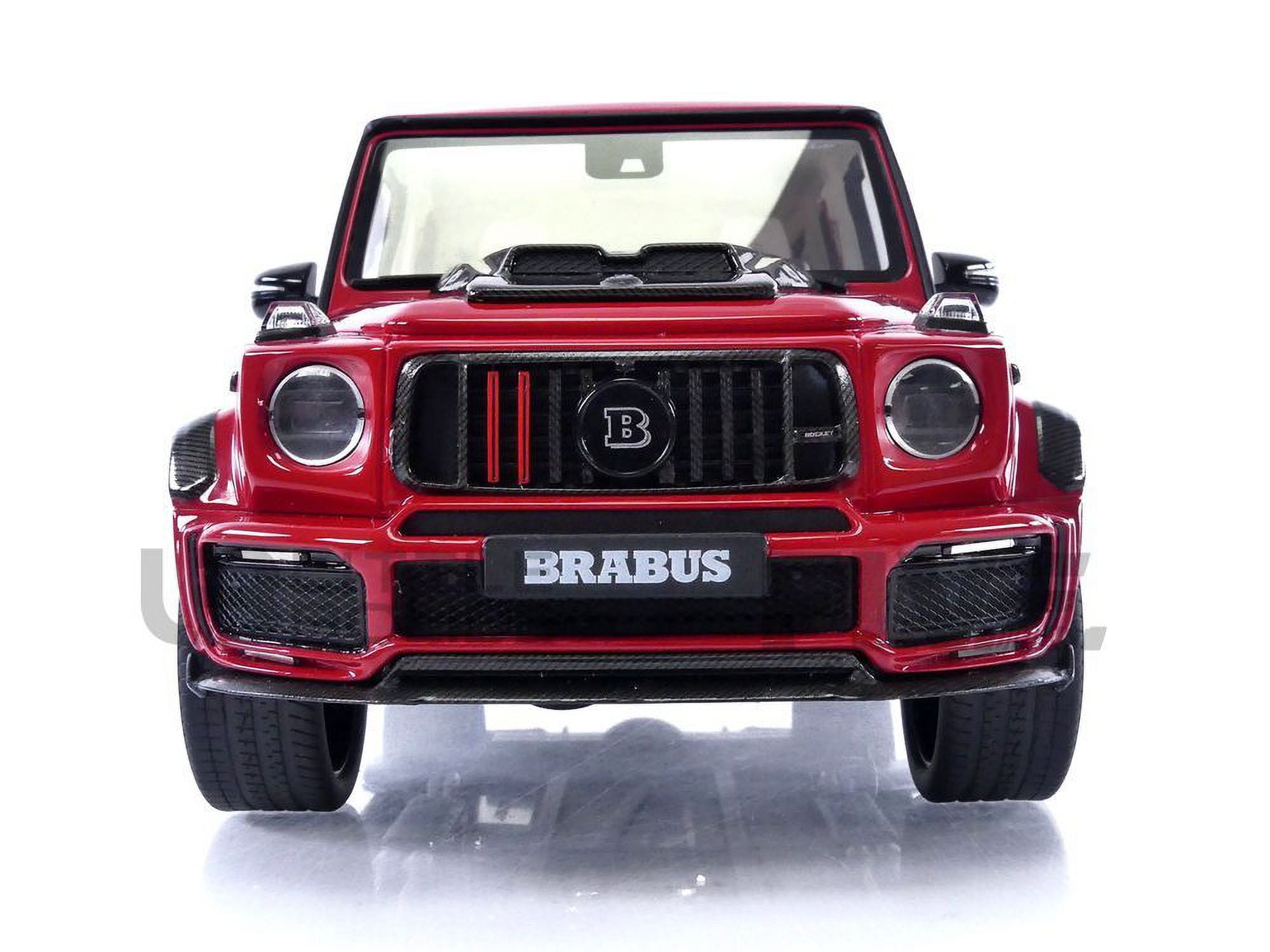 2022 Brabus 900 Rocket Edition Red with Carbon Hood 1/18