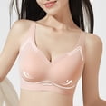thumbnail image 4 of Xdegoge No Underwire Bras for Women Seamless Push Up Criss Cross Breathable Bralettes Comfort Wireless Full Coverage Everyday Bra, 4 of 8