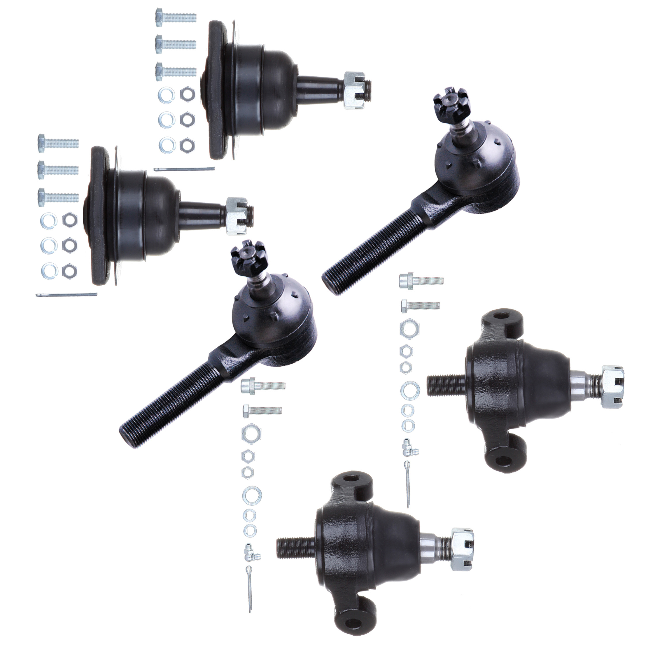 Premium Front Ball Joints (Upper/Lower) - Replacement For Polaris RZR 570, 900, 1000 (Fits Part # 7061230, 7061221)