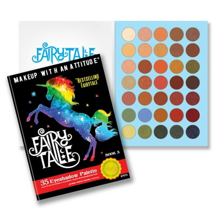 Rude Cosmetics Fairy Tales 35 Eyeshadow Palette, Book