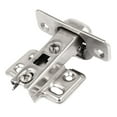 thumbnail image 3 of Uxcell 35mm Cup Dia Frame Mount Soft Closing Full Overlay Furniture Hinge, 3 of 4