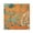 Leafage- Orange, variant on Iauyy Satin Napkins Set of 4- Leafage- Blue DIY Printing Decoration Cloth Napkin- Easy Care for Home/Party