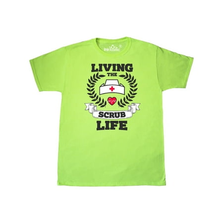 Living The Scrub Life with Nurses Hat T-Shirt