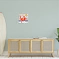 thumbnail image 2 of Stupell Nautical Striped Red Crab Sea Life Landscape Painting White Framed Art Print Wall Art, 2 of 7