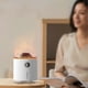 thumbnail image 2 of Two-Color Flames Light Aromas Humidifier Rechargeable Airs Purification Atomizer for Bedroom Living Room, 2 of 5