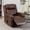 Brown, variant on Faux Leather Power Lift Recliner Chair for Elderly,Electric Recliner with Infinite Position and Side Pocket,USB & Type-C Charge Ports, Black