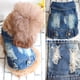 thumbnail image 5 of GOOHOCHY Chalecos para mascotas Chaqueta de mezclilla para perro Sudaderas con capucha Chaqueta de cachorro para perros pequeños y medianos (S), 5 of 7