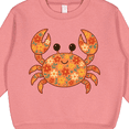 thumbnail image 3 of Inktastic Beach Crab Cute Girly Maritime Toddler Sweatshirt, 3 of 4