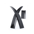 thumbnail image 5 of Universal Car Spoiler, Adjustable Rear Trunk Spoiler Lip Roof Tail Wing Accessories, Carbon Fiber, 5 of 7
