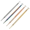 thumbnail image 4 of OUNONA 4 Pcs Outils de Retrait de Cuticules en Acier Inoxydable Doré pour Femmes à Domicile, 4 of 8