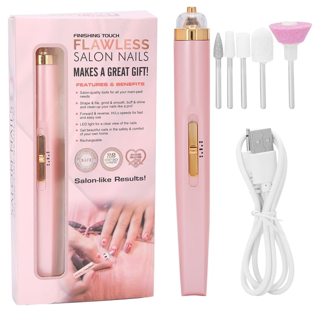 Bolígrafo Eléctrico Para Pulir Uñas, Ligero, 1 W, Recargable Por USB, Para Uso Profesional, Para Salón De Uñas, Estudio De Maquillaje O Uso Doméstico Cergrey con pintura en aerosol