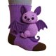 thumbnail image 1 of 3D Knit Animal Socks Sloth, Machine Washable Knit Socks for Men & Women, Various Animal Pattern designs, Winter Warm Style, 1 of 3