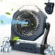 thumbnail image 1 of Ventilador nebulizador portátil Ausic de 8 pulgadas con luz de 250 ml y 10000 mAh, 1 of 6