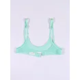 thumbnail image 3 of Women Sheer Mesh Unlined Bra Ultra Thin See Through Lace Trim Bralette, 3 of 6