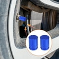 thumbnail image 3 of Motoforti Universal Tire Valve Stem Caps Car Accessories Aluminum Alloy Blue 15.5mm 4pcs, 3 of 6