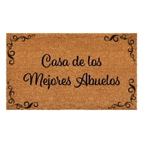 Calloway Mills 111671729 Casa de los mejores Abuelos Doormat 17" x 29"