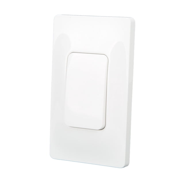 Wireless Light Switch, Waterproof Self Powered Wall Switch AC110V-230V Safe For Home 1 Receiver