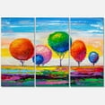 thumbnail image 4 of Designart Colourful Ornamental Trees VI Canvas Wall Art, 4 of 4