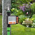 thumbnail image 1 of Temporizador de riego automático, temporizador de grifo de manguera digital programable controlador de sistema de riego por aspersión inteligente XianweiShao 1327533293372, 1 of 1