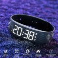 thumbnail image 3 of RENDZJ Vibrating Alarm Wristband Waterproof Alarm Clock Watch Gifts (Black Astronaut), 3 of 9