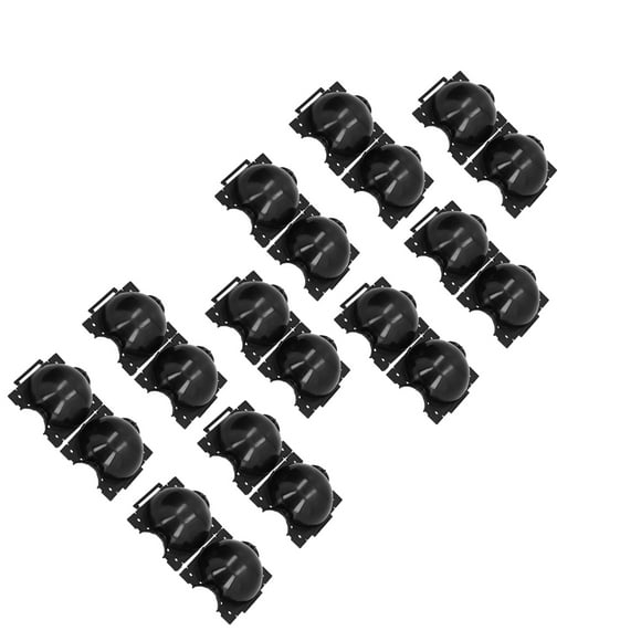 Caja de enraizamiento de plantas, 10 juegos de herramientas de injerto de bolas de enraizamiento de plantas de 12 cm Caja de injerto de alta presión Uso conveniente