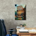 thumbnail image 3 of Epic Graffiti 'Rome Italy Colosseum' by Pedro Gavidia, Canvas Wall Art, 18"x26", 3 of 8
