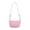 Pink, variant on LHNFT Quilted Leather Crossbody Bags for Women Ladies Shoulder Purse Satchel HandBag with Chain Trendy Strap