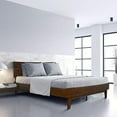 thumbnail image 6 of Acacia Aurora Solid Wood Bed Frame With headboard Queen Caramel, 6 of 6