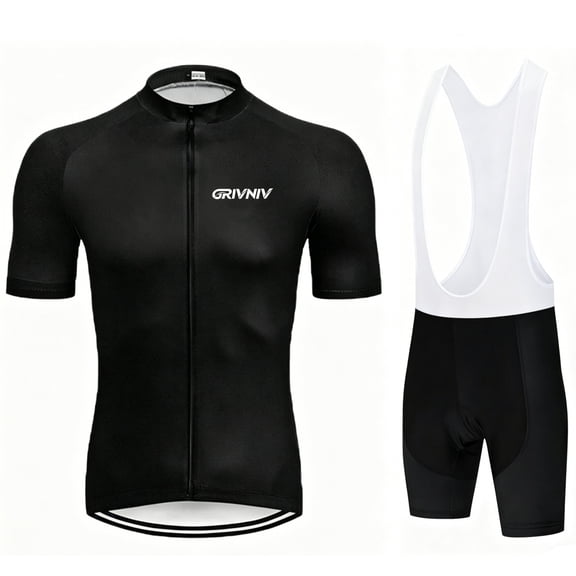 Men's Cycling Jersey Sets Road Bike Jersey Bicycles Clothing, Bib Shorts with Pockets Padded