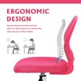 thumbnail image 2 of Homycasa Mesh Task Chair Office Chairs for Home Study Room Student with Ergonomic Breathable Seat, 2 of 7