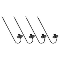 FRCOLOR 4pcs Candle Sconces Long Wall Candle Holder Metal Wall Candle Sconce Modern Home Decor For Bedroom Dining Room Living Room