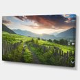 thumbnail image 2 of Vallée de la Montagne Géorgienne Verte - Impression sur Toile Paysage, 2 of 3