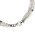 thumbnail image 5 of Ross-Simons Italian Sterling Silver Multi-Strand Mesh Necklace, Women's, Adult, 5 of 8