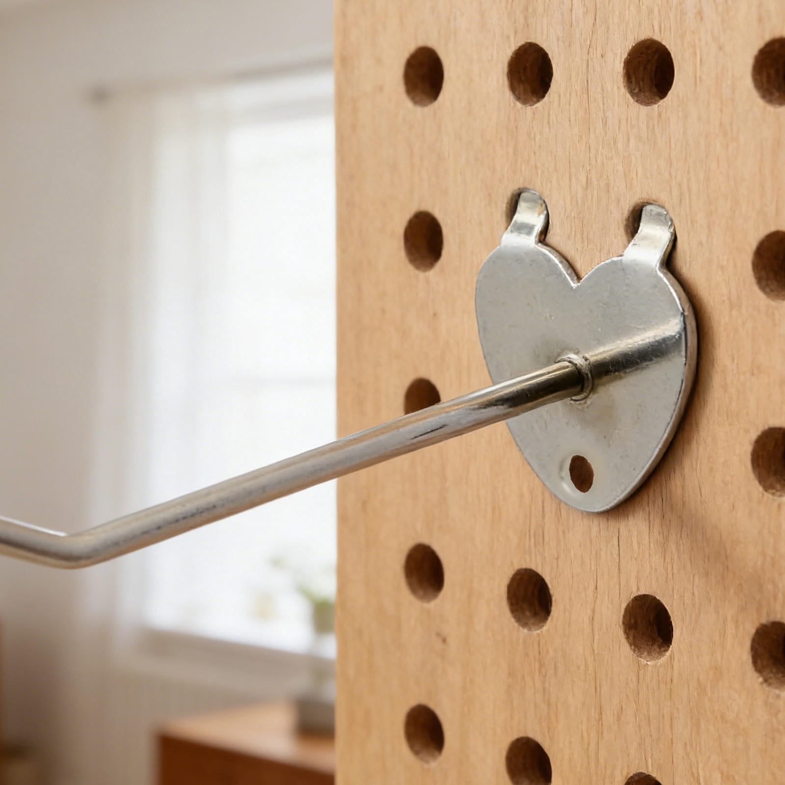 DEEPCRAFF 50Pcs Iron Pegboard Hooks for Garage Wall Storage and Wire Shelving Organizers