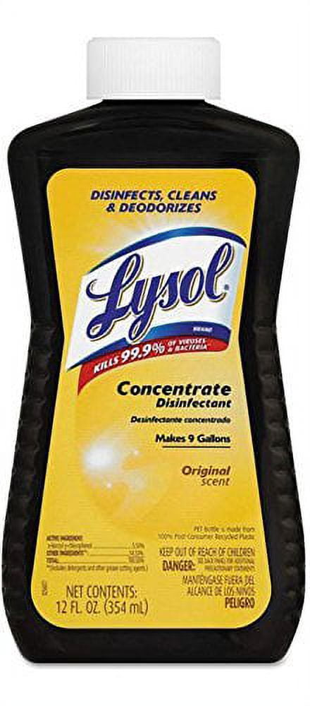 Lysol All Purpose Cleaner Disinfectant Concentrate - Fresh Scent - 3 Pack, 12 oz Each