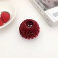 thumbnail image 3 of Washranp Women Bird Nest Hair Clip,Plastic Solid Color Hairpin Expandable Ponytail Holder Hair Accessories, 3 of 4