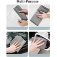 thumbnail image 4 of 5 count Thickened Magic Cleaning Cloth, Microfiber Streak Free Cleaning Cloths Reuseable Magic Cleaning Wipes for Glass,Window, Mirror, , 11.8x11.8 Inch, 4 of 5