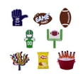 thumbnail image 3 of Oraceous 12pcs Creative Cupcake Toppers Sports Rugby Cake Picks Dessert Decor Party Supplies for Birthday (Rugby), 3 of 10
