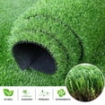 thumbnail image 3 of Artificial Grass Rug Indoor Outdoor,Artificial Grass Mat,Turf Grass for Patio,Realistic Fake Grass Turf,Thick Synthetic Grass Mat Fake Grass Lawn Carpet Roll Mat with Drain Holes for GardenLandscape, 3 of 8
