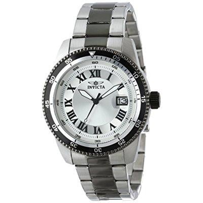 invicta men's 13992 pro diver automatic silver dial two tone stainless steel watch